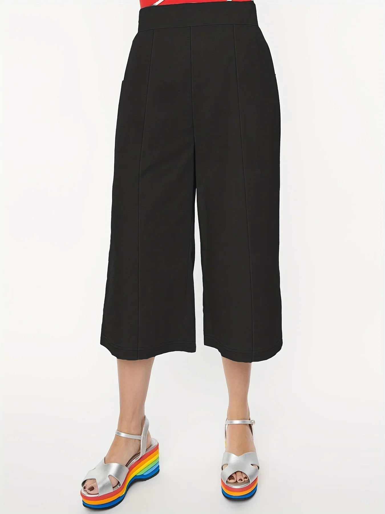 Luminia Zomer Plus Size Wijde Broek