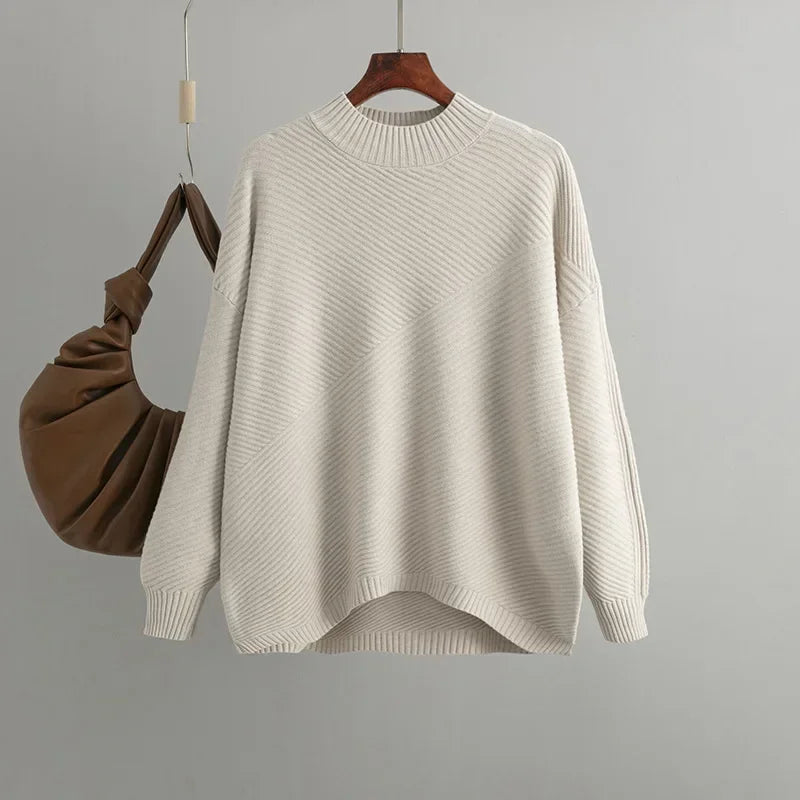Gebreide Vintage Trui voor Vrouwen