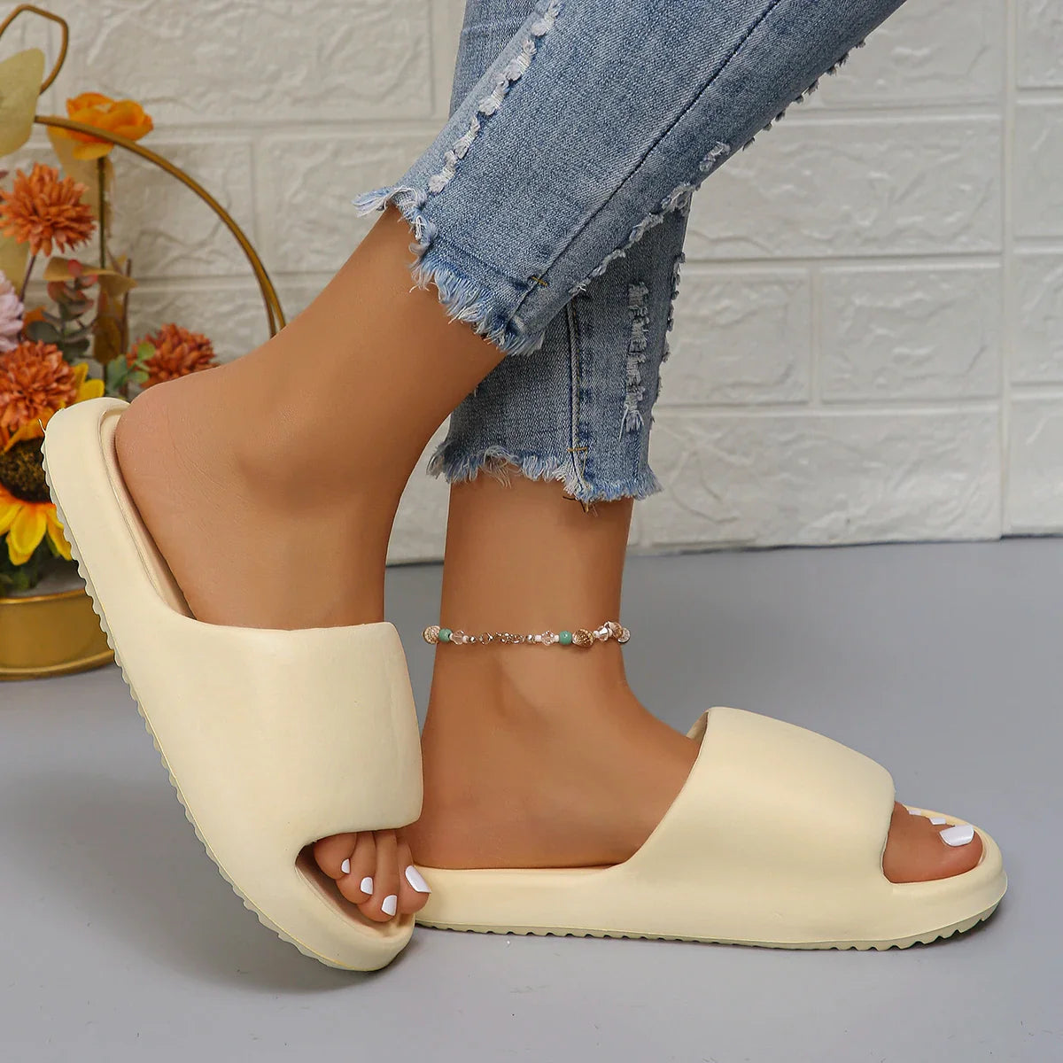 Aurora Chic Comfortabele Zomerslippers