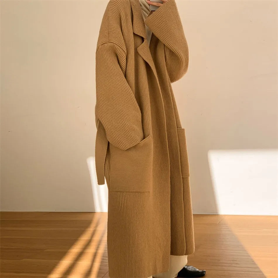 Gebreide Jas voor Vrouwen Warm en Stijlvol - Mode Vibes