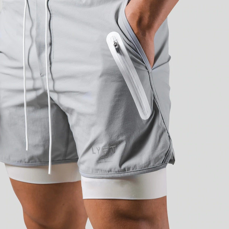 Sportbroek 2-in-1 Trainingsbroek voor Mannen Workout