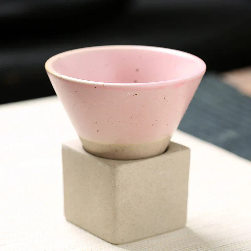 Handgemaakte Japanse Koffie- en Theekop Ceramiek Zen Stijl