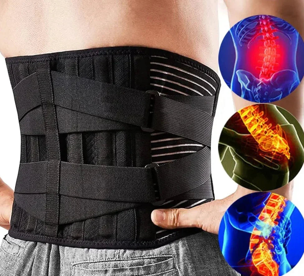 Rugondersteuningsgordel Comfortabel voor Rugpijn Verlichting - Mode Vibes