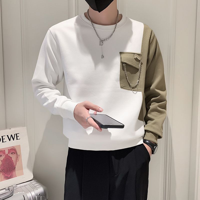 Asymmetrische Trui Gevoerde Zacht Grijs - Mode Vibes