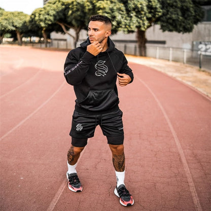 Herensport Shorts 2-in-1 voor Fitness en Running