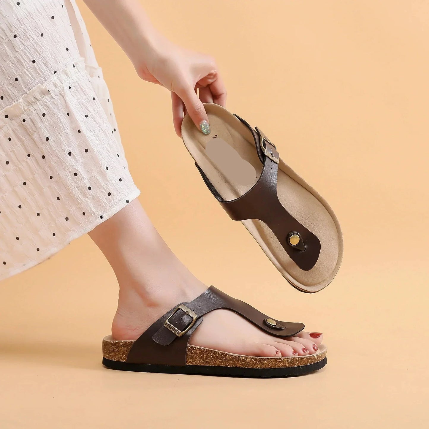 Velanora - Orthopedische Retro Boho Sandalen