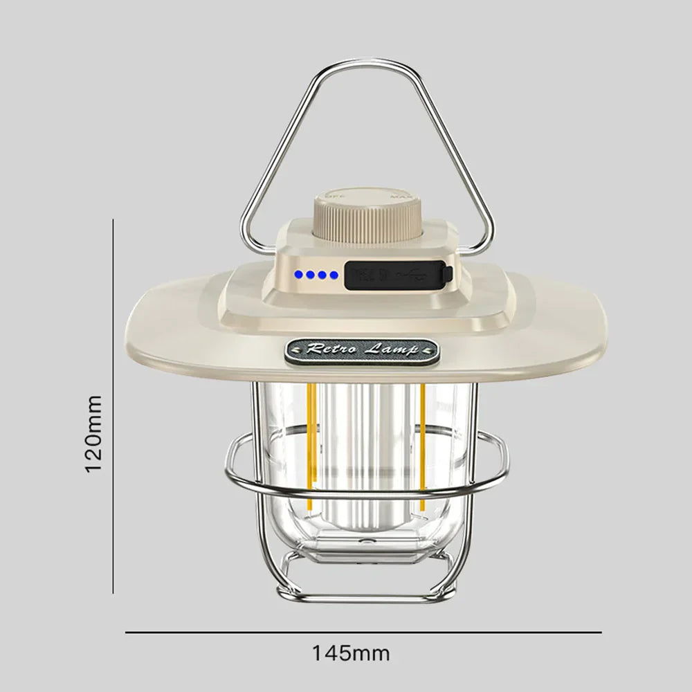 Camping Lantaarn Oplaadbaar LED Waterdicht