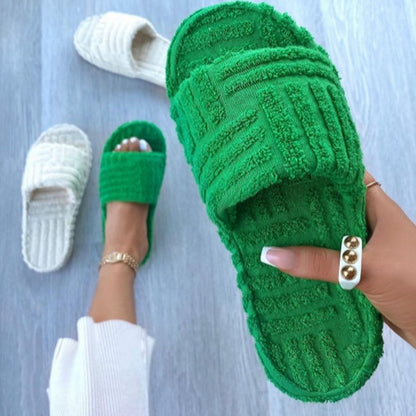 Comfortabele Slof Slippers Warm en Zacht