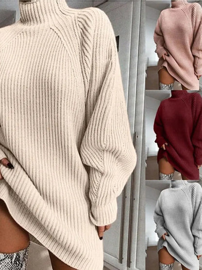 Comfortabele Coltrui Jurk Celeste Zacht en Warm
