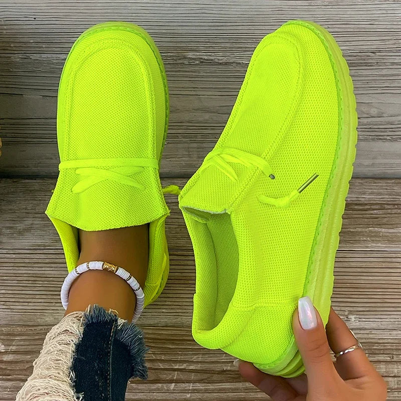 Platform Sneakers Ademend en Trendy Hoogte