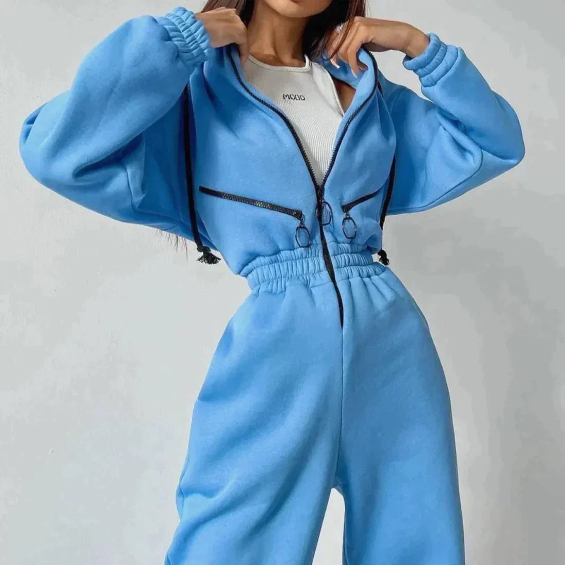 Winter Overall Dames Elegante Sneeuwoverall - Mode Vibes