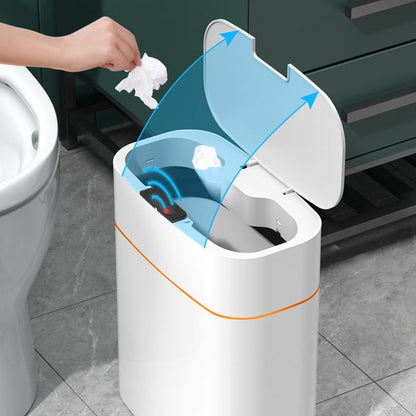 Slimme Prullenbak 13L Met Infrarood Sensor Automatisch