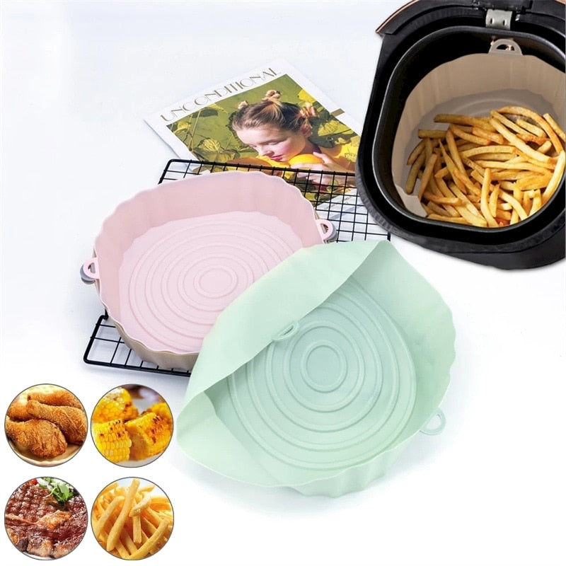Airfryer Vorm Siliconen Herbruikbaar Vaatwasserbestendig - Mode Vibes