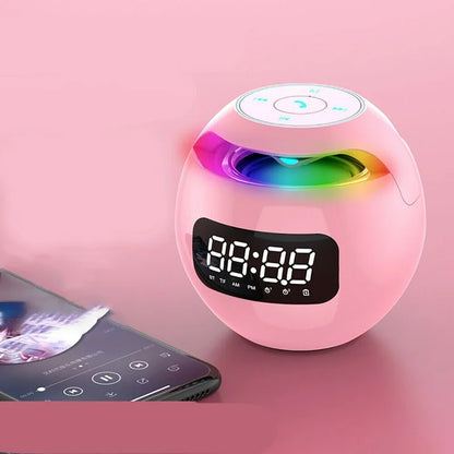 FM Wekker met Bluetooth Speaker en Verlichting