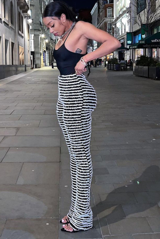 Hoge Broek Shreya | Extra Lange High Waist Pants