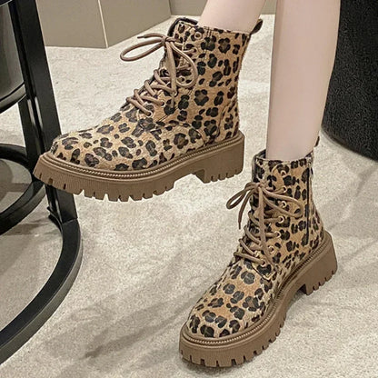 Laarzen Luipaardprint Stijlvol en Chic