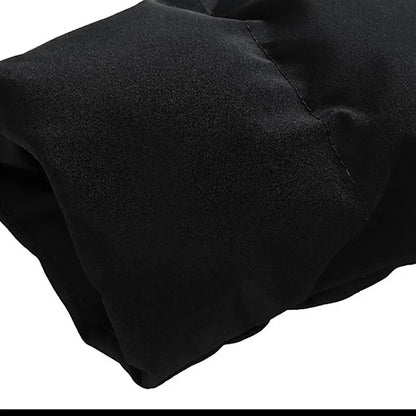 Heren Zwarte Puffer Jas met Capuchon - Warm en Stijlvol voor de Winter