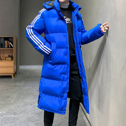 Calvin Winterjas Lange Capuchonjas Warm en Waterdicht