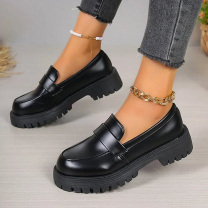 HorizonElegance Platform Loafers