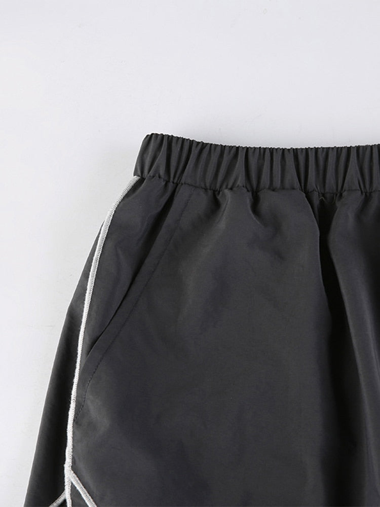 Losse Baggy Broek Streetwear Stijl Uniek Design