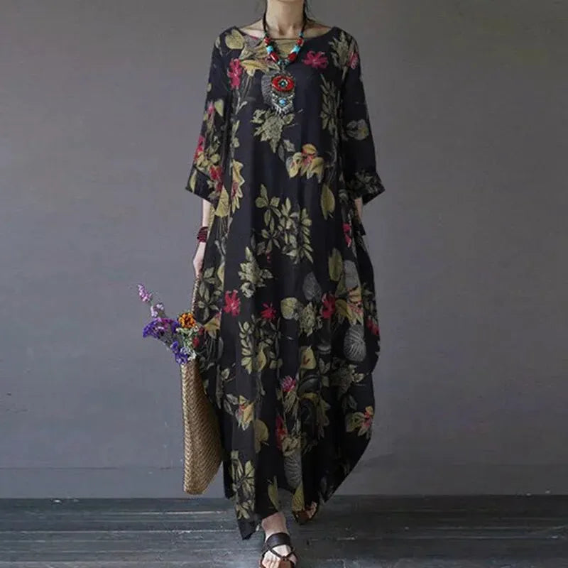 Retro Jurk Hedwig Klassieke Stijl