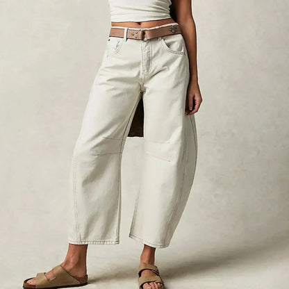 Ruan | Jeans a Gamba Larga - Cotone Comodo-5