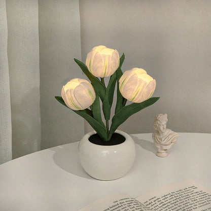 Tulpen Nachtlamp Kleurrijk Dimbaar