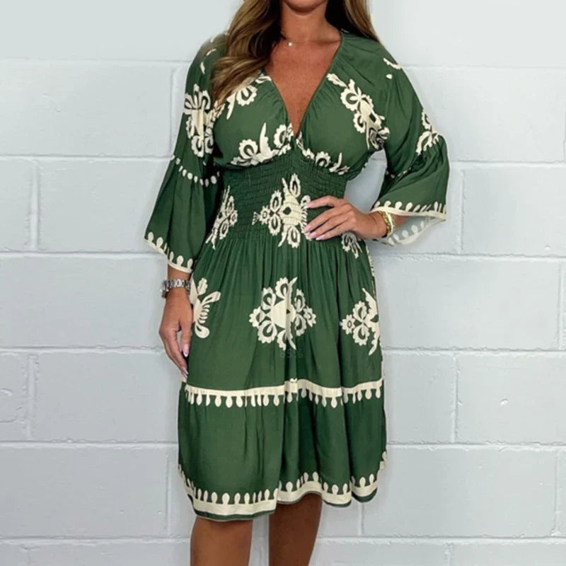 Midi Jurk van Trendy Luxe