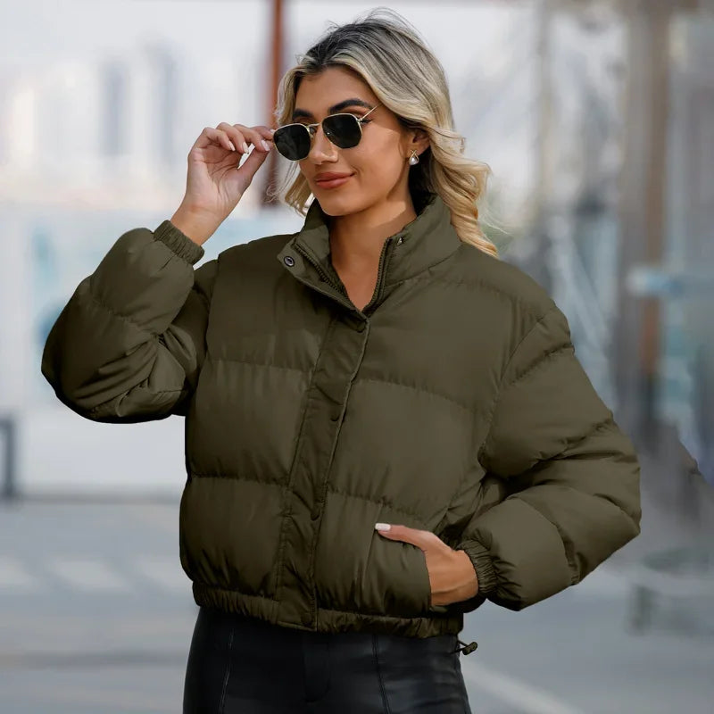 Katoenen Parka Jas voor Vrouw Waterdicht