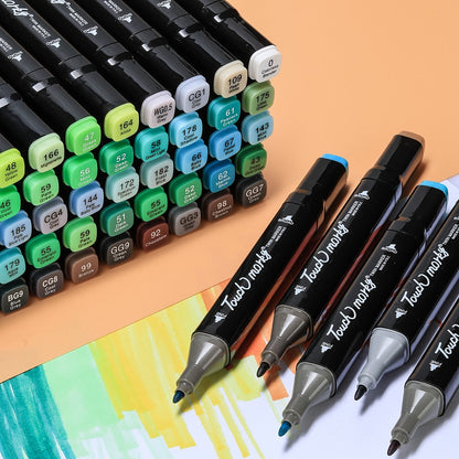 Manga Kleurmarkers Set voor Kunst en Tekenen