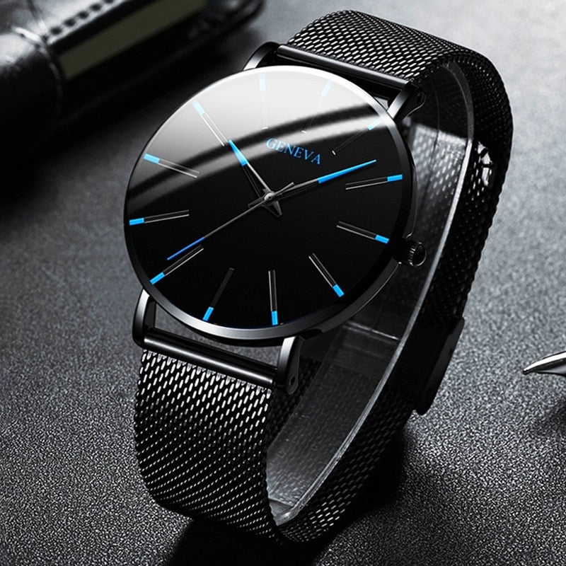 Mannen Quartz Horloge Casual Design - Mode Vibes