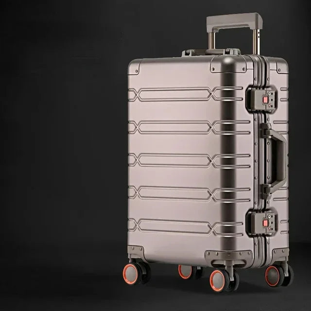 Lichte Reiskoffer Aluminium Oslo Handbagage