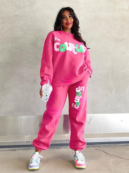 Dames Joggingspak Sportief Comfortabel Joggen Outfit - Mode Vibes