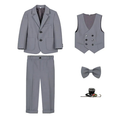 Kinder Smokingset 4-Delig Jongens Kleding Formaliteit