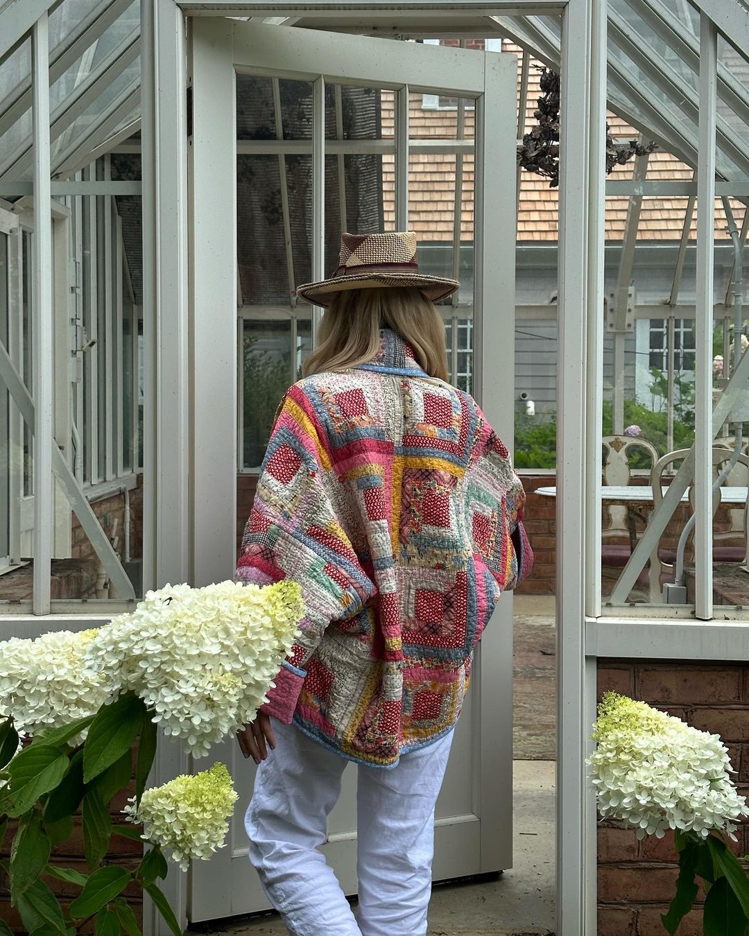 Gewatteerd Jack Patchwork Casual Damesjas