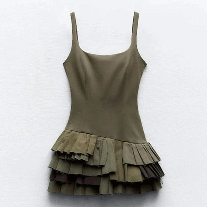Korte Jurk Zomerjurk Stijlvol Mini Jurk - Mode Vibes