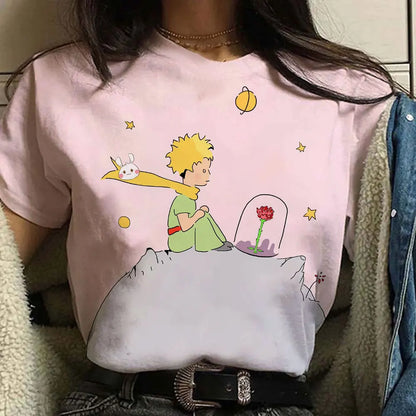 Solea's Cartoon Print T-Shirt