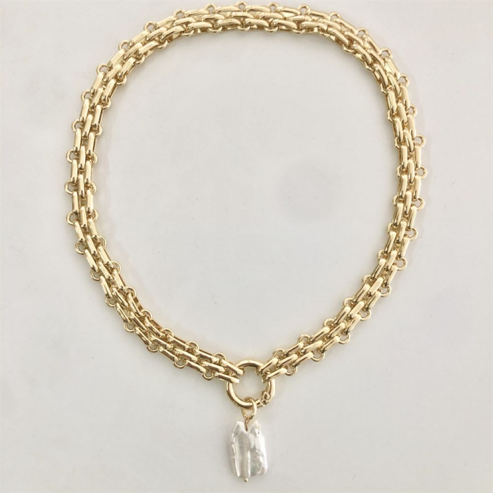 Ketting Halsketting RVS Stainless Steel Verkleur Vrij