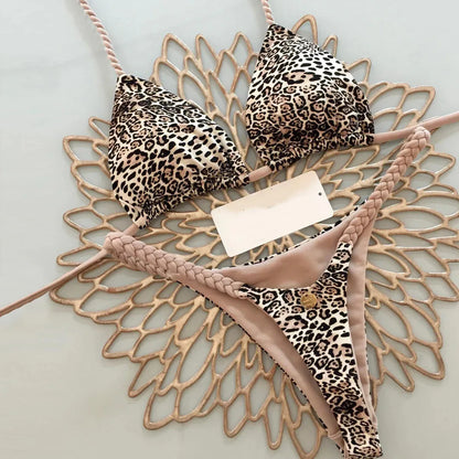 Bikini Sexy | Set da Spiaggia a Due Pezzi Elegante e Comodo-5