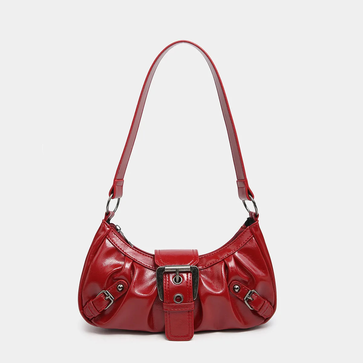 Vintage Saddle Bag – Y2K Schoudertas met Studs