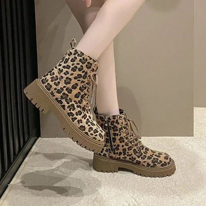 Laarzen Luipaardprint Stijlvol en Chic