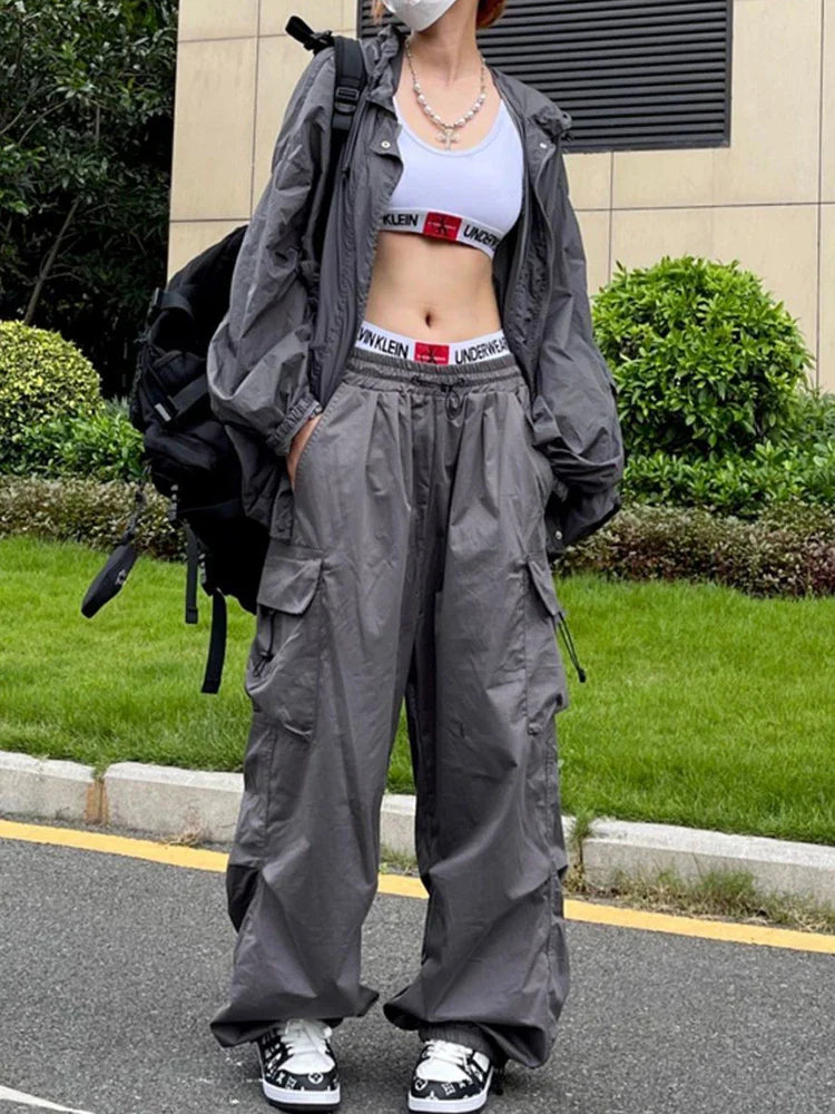 Parachute Black Pants van BlackWave