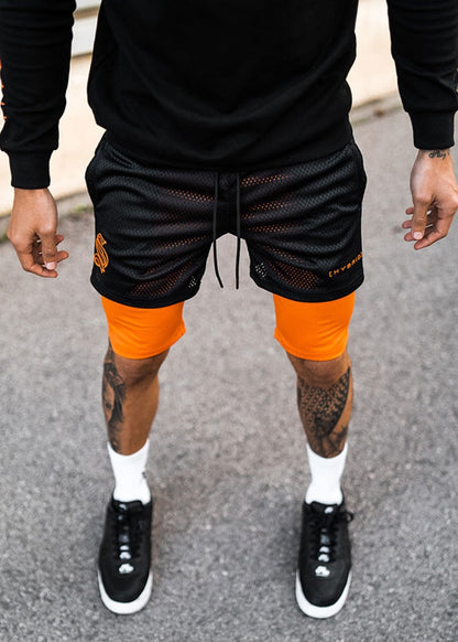 Herensport Shorts 2-in-1 voor Fitness en Running