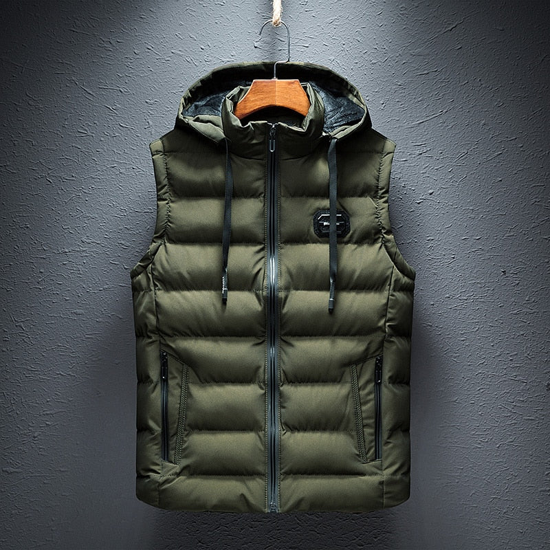 Luxe Heren Bodywarmer Valdemar Donkergrijs