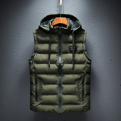 Luxe Heren Bodywarmer Valdemar Donkergrijs