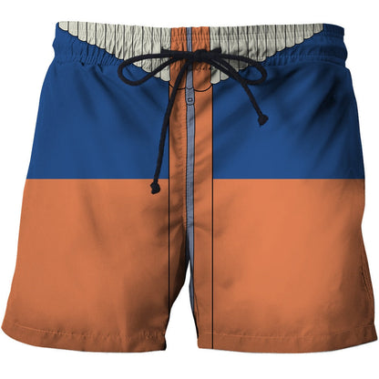 Heren Zwemshort Zwart Stoer Uniek Design
