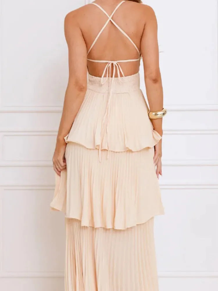 Zomerjurk Maxi Rok Zonder Rug Licht en Luchtig