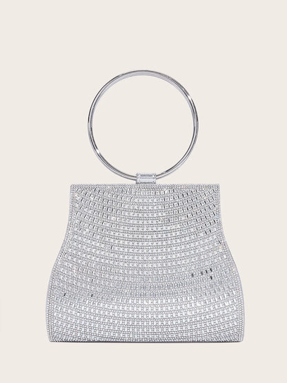 LuxeStralend Satijn Avondclutch