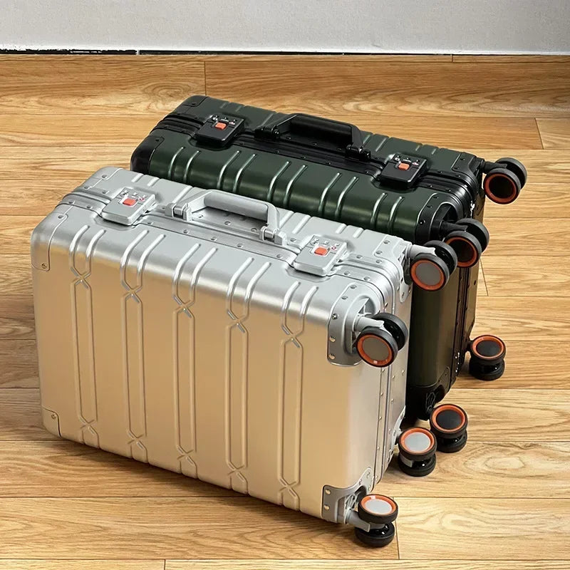 Lichte Reiskoffer Aluminium Oslo Handbagage