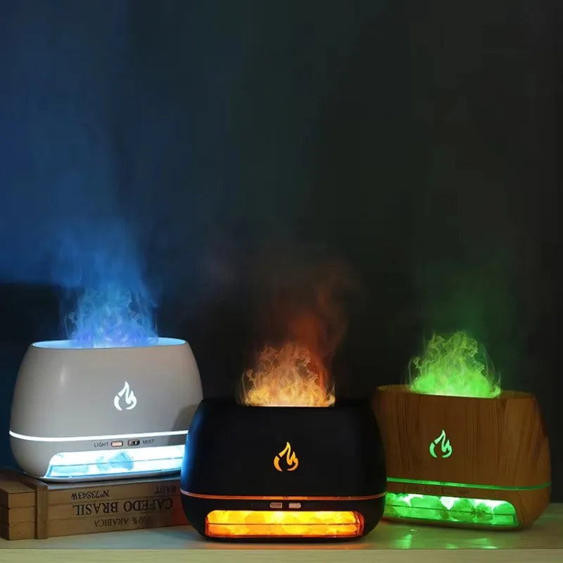 Aroma Diffuser met Zout en Sfeerverlichting Himalaya